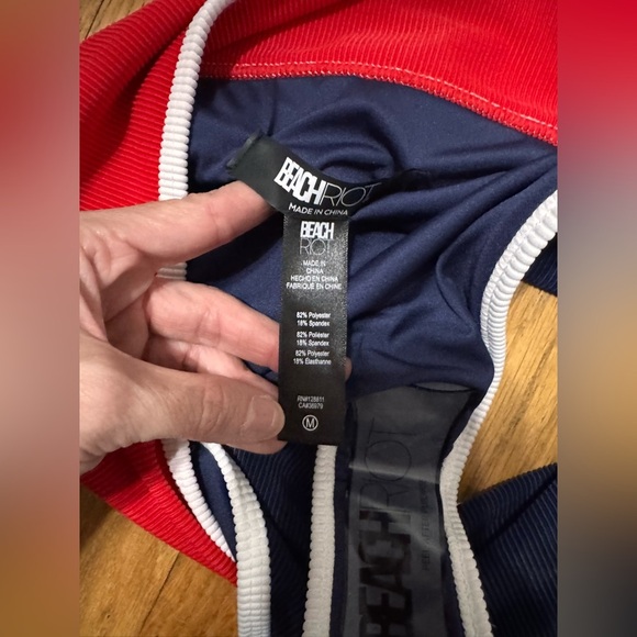 Beach Riot Carlotta Bottom Americana Colorblock - Picture 5 of 5